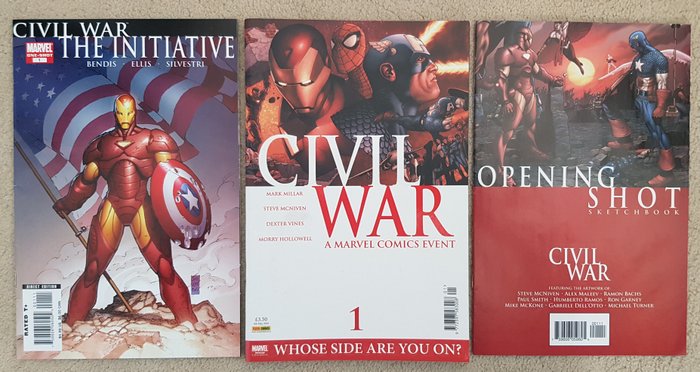 1-7 ; Marvel Comics; Z1 2007 Civil War; Nr 