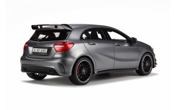 GT-Spirit - Scale 1/18 - Mercedes A45 AMG - Mate Grey - Limited Edition 