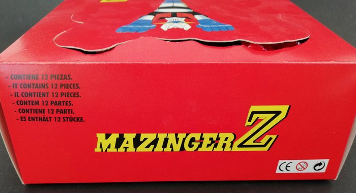MAZINGER Z Boîte distributrice 12 figurines NEUVES MAZINGER Z  1972 