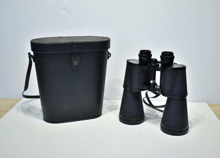Vintage Binoculars ' Hunter Coated Optics ' 20x60 / 52m - 1000m With Original Case