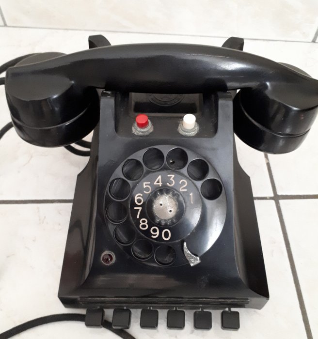 Fatme Ericsson Phone, Rome - Bakelite - Italy - 1960s