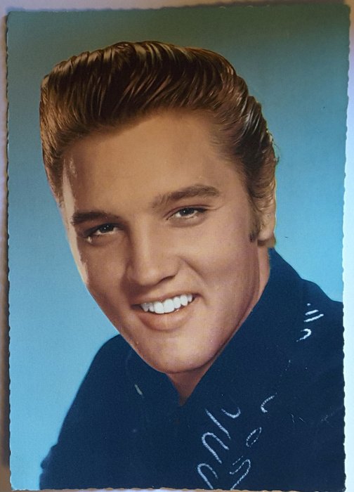 Collection of unique postcards of Elvis Presley