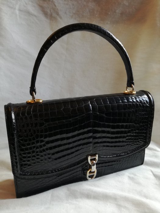 Louise Fontaine - classy handbag "Chaine D'Ancre"- Vintage