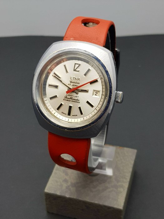 Etna  -  Doublematic  25 jewels  Swiss - Homme - 1970-1979