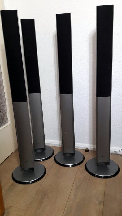 4 LG column speakers - Prime Sound System - High-Quality Surround System
