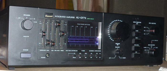 Sansui AU-D77X amplifier