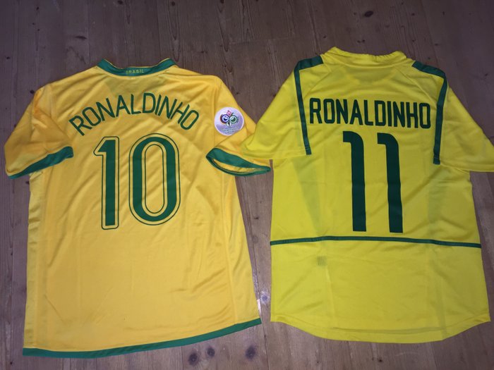 ronaldinho brazil jersey