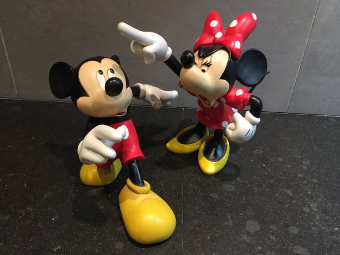 Disney, Walt - Figure - Mickey Mouse and Minnie Mouse (1990s)