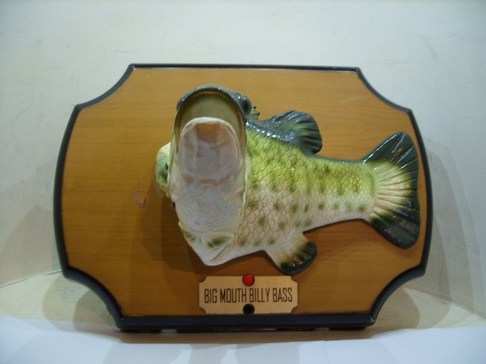 Big Mouth Billy Bass - En sangfisk - nylon