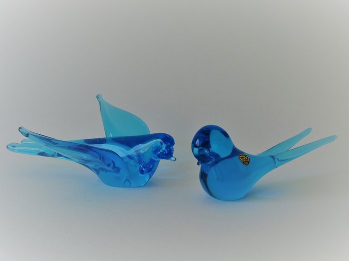 FM Fratelli Marcolin (Ronneby Sweden) - two blue birds