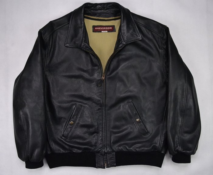 Chevignon - Leather jacket - Catawiki
