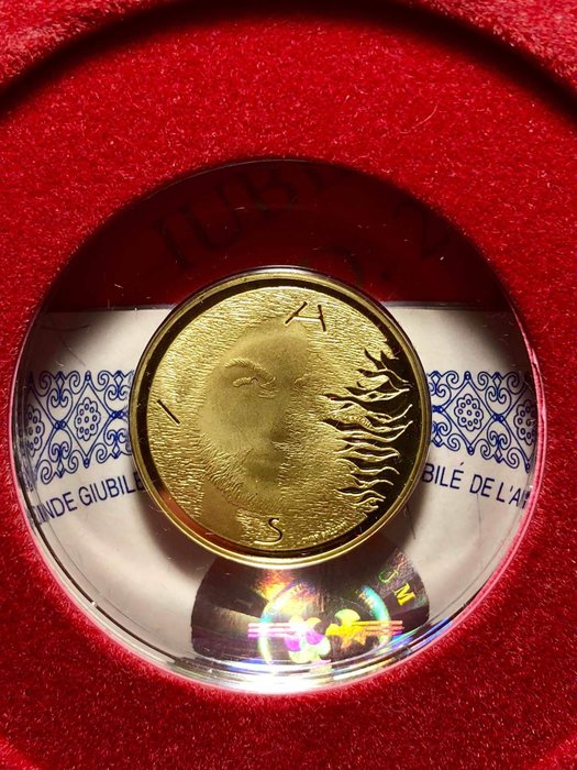 Vatican - Medal 'Jubilee (Giubileo) of 2000' in original case - gold