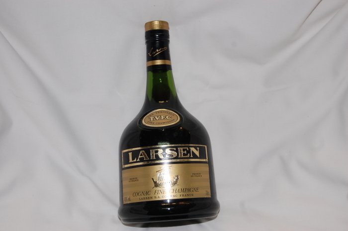 Cognac Larsen T.V.F.C. bottled 1970s