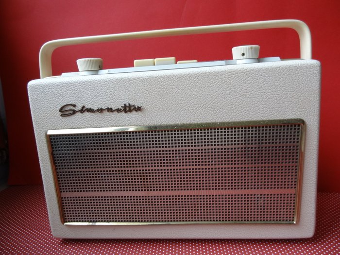 Source Simonetta - very rare radio transistor radio - VHF, MW, LW - functional - 1950s