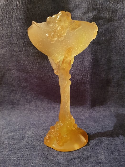 Daum Crystal cup Mimosa