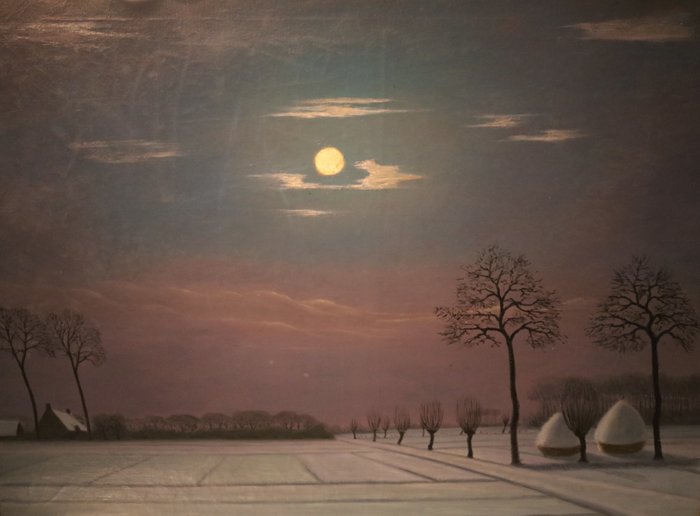 Alidor Lamote (1880 - 1949) - Winternacht