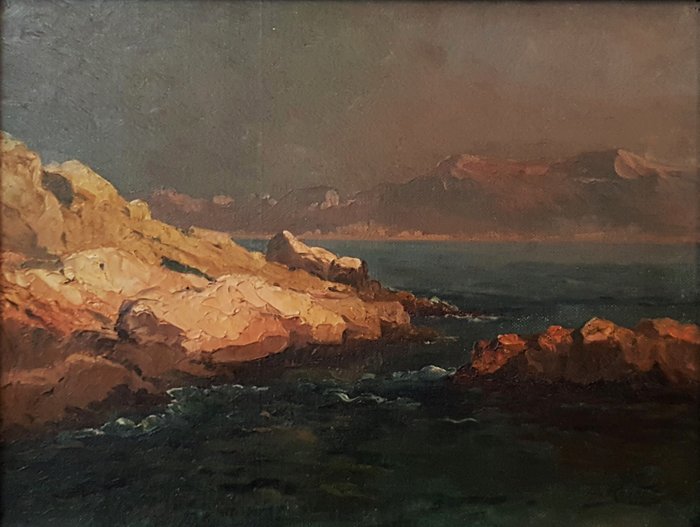 Etienne ROBERT (1875 - 1959) - Paysage méditerranéen