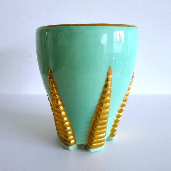 B. Letalle for St. Clement - Earthenware Art Deco vase