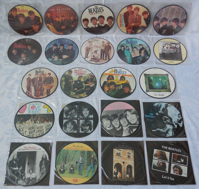 The Beatles 20th Anniversary Picture Discs Complete Collection