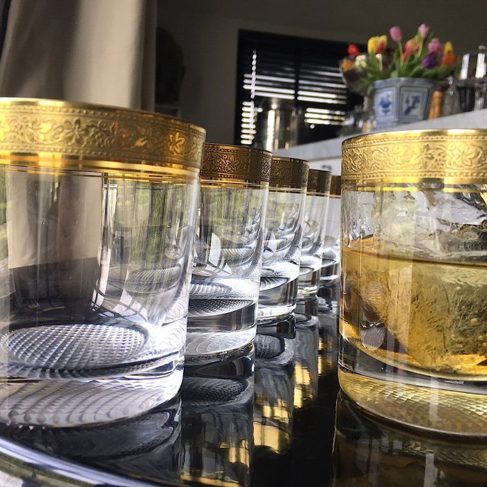 Theresienthal-verre de whisky GOBELETS LIQUEUR Gobelet ressuscite-mintonborte-Newport 