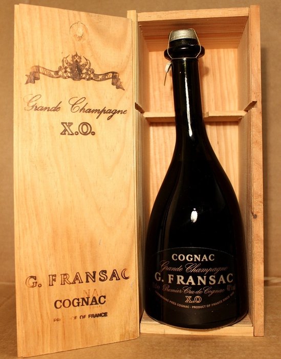 G. Fransac X.O, Grande Champagne, Premier Cru de Cognac - incl. original wooden box
