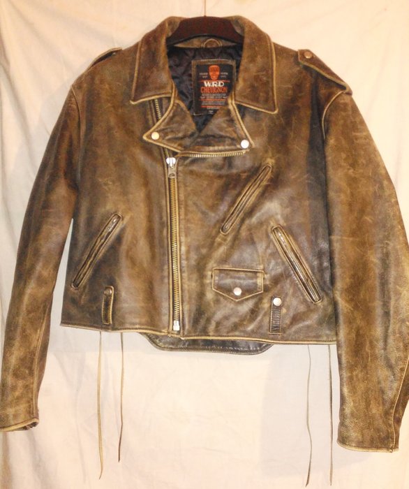 Chevignon Legend - Motorcycle leather jacket - made in - Catawiki