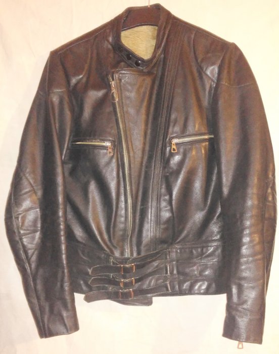 Harro - German motorcycle leather jacket - c.1970 - Catawiki