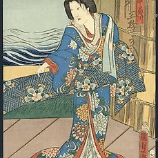 Original woodblock print triptych by Utagawa Kunisada II - Catawiki
