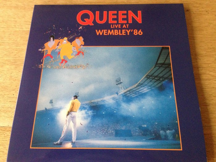 Lot of Double Album ( 2 Lp's )- Queen Live At Wembley' 86 ( Colored Vinyl - Red )