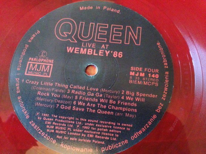 Lot Of Double Album 2 Lp S Queen Live At Wembley 86 Catawiki