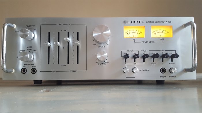 HH Scott A-436 Integrated Amplifier
