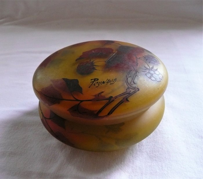 Jean Simon Peynaud (1869-1952) - Art Deco sweet bowl made from glass paste
