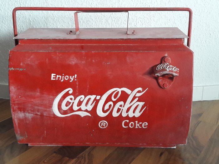 Coca Cola vintage cooler - Catawiki