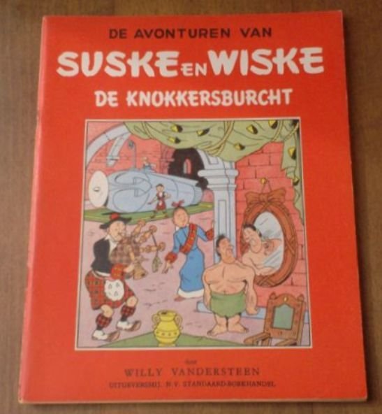 Suske en Wiske RV-20 - De knokkersburcht - sc - 1e druk - (1954) 