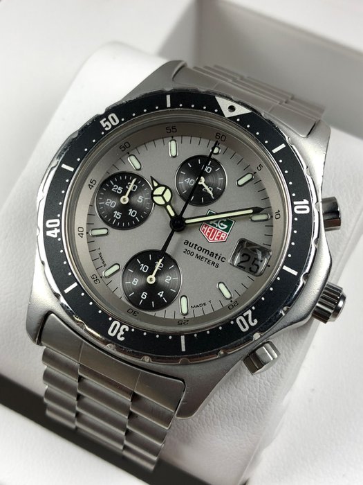 TAG Heuer - Professional Chronograph Automatic - 870.206 - Herre - 1990-1999