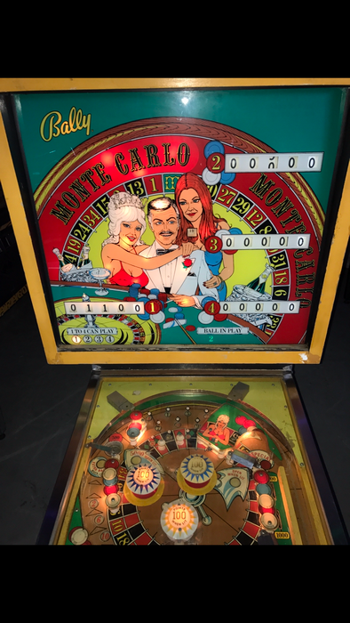 2 x pinball machine Monte Carlo