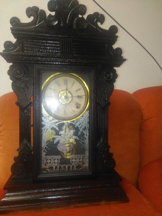 Reguladora clock – manufactured by the company Boa Reguladora in Formalição, Portugal – year 1895