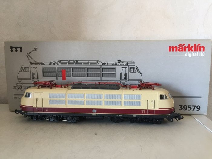 Märklin H0轨 - 39579 - 电机车 - TEE BR 103, pantograaf bedienbaar - DB