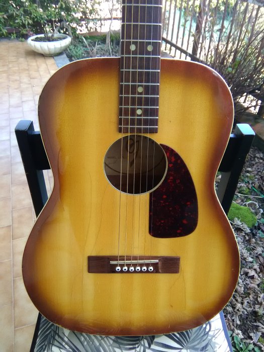 Guitar Zero Sette model A1/s 07 n 21491 lute artisans - 50s/60s - Italy