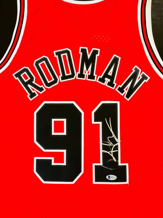 Dennis Rodman #91 / Chicago Bulls - Authentic & Original - Catawiki
