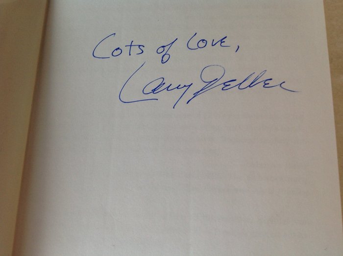 Elvis Presley /2 signed books: Leaves Of Elvis' Garden by Larry Geller ...