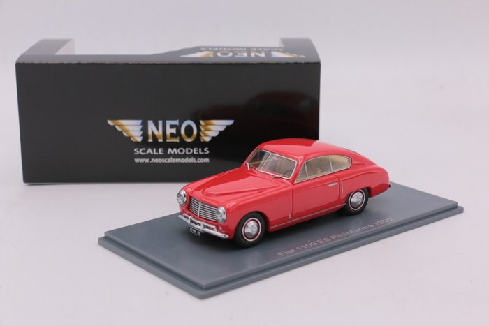 Fiat 1100 ES rouge 1950 1/43 NEO 