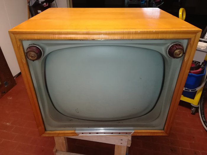 Televisore vintage marca admiral 1950 - advance cascode