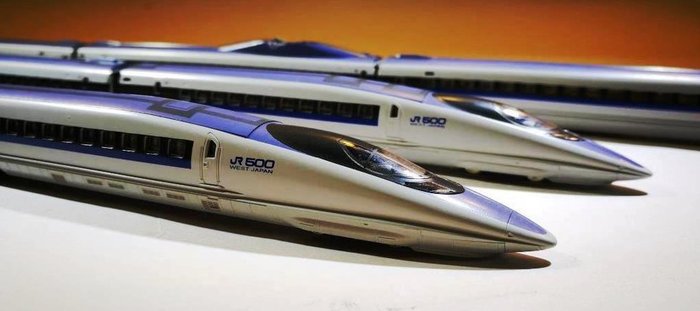 Kato N - 10-382 500 "Nozomi" - Tågenhet - Shinkansen 500 - Japan Rail JR