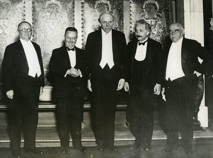 Unknown/Acme - Albert Einstein & Nobel Prize laureates, 1929