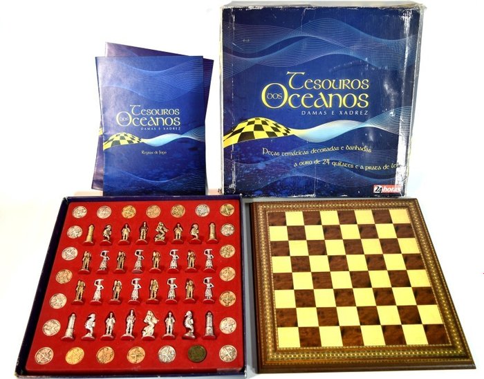 Game of chess and checkers - Tesouros dos Oceanos