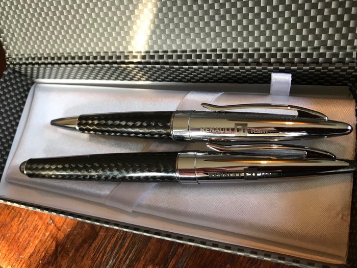 Renault F1 team fountain pen & ballpoint pen set