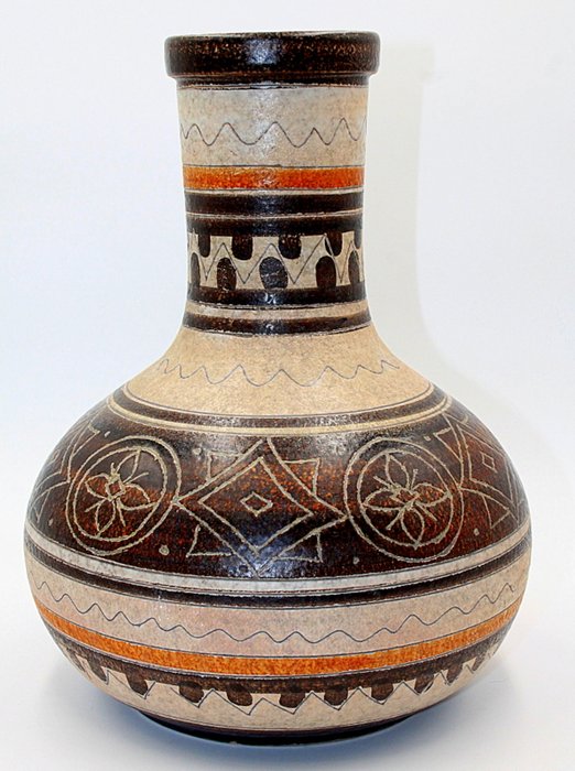 Italica ARS Vase - Hand-painted and Signed