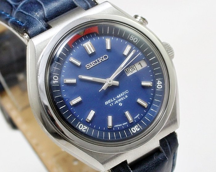Seiko - Bell-Matic Alarm (Blue) - 4006-6040 - Men - - Catawiki