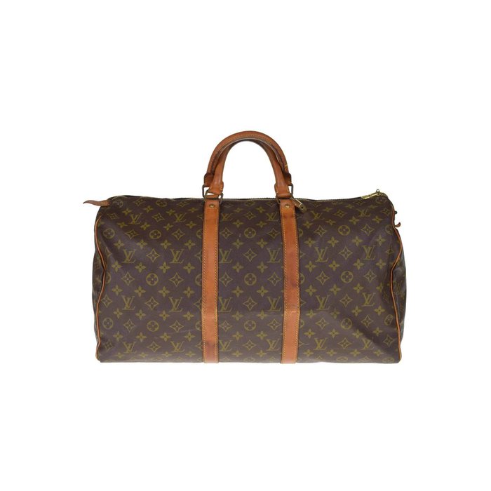Louis Vuitton, Bags, Louis Vuitton Rare Cipango Brown Gold Epi Leather  Keep All 55 Duffle Bag